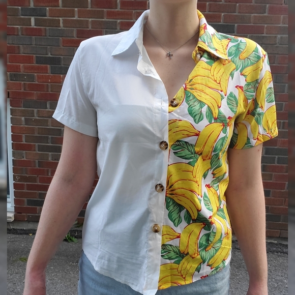 Banana Button Down Shirt - Picture 2 of 3